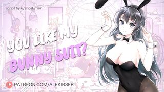 Your Crush Wears a Bunny Dress… And Desires U to Breed Her! - ASMR Audio Roleplay