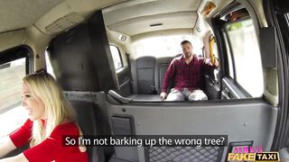 Female Fake Taxi - Large breasted mother I'd like to fuck taxi driver has her joy with a Welsh chap in a taxi