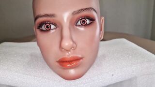 Unboxing of super realistic silicone sex doll