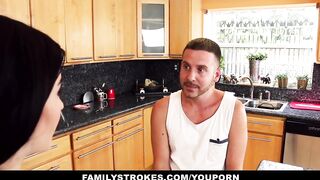 FamilyStrokes - Sisters Tease and Bang Step Brother